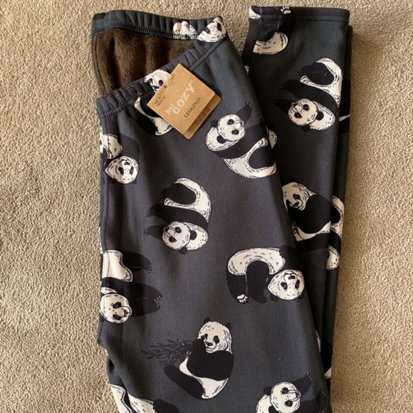 Thick Fur Lined Leggings - Picture 1 of 4